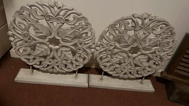 Landelijke Raam Ornamenten Set, Antiek en Kunst, Kunst | Designobjecten, Ophalen