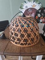 Rotan Hanglamp - Ø 45cm - Goede Staat, Ophalen, Bohemian, Zo goed als nieuw, Minder dan 50 cm