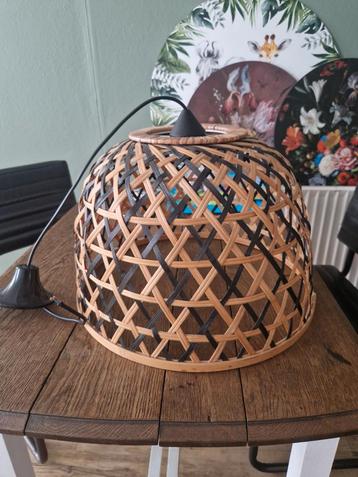 Rotan Hanglamp - Ø 45cm - Goede Staat beschikbaar voor biedingen