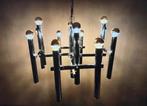 Vintage design hanglamp met 12 lichtpunten: merk Sciolari, Huis en Inrichting, Lampen | Hanglampen, 50 tot 75 cm, Vintage, Sciolari, Massive, metaal, retro, lamp, hanglamp