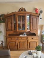 Massive eiken kast, Ophalen, Gebruikt, Eikenhout, 25 tot 50 cm