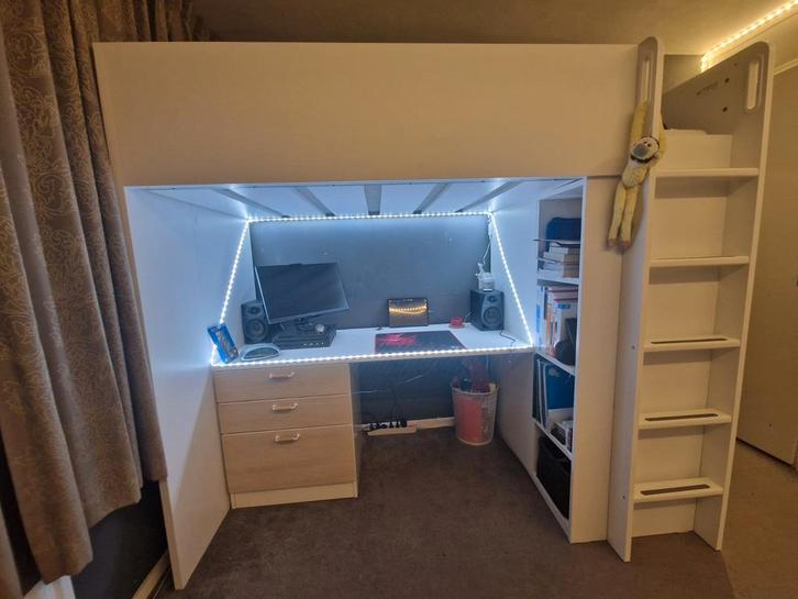 IKEA Småstad Hoogslaper, Huis en Inrichting, Woonaccessoires | Kamerschermen, Zo goed als nieuw, Ophalen