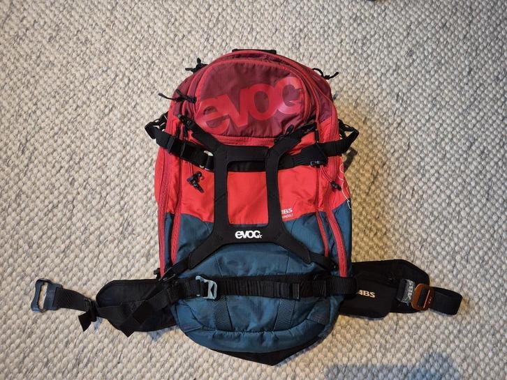 ABS Vario lawinerugzak met EVOC Guide Team zip-on (30L), Sport en Fitness, Skiën en Langlaufen, Zo goed als nieuw, Overige typen