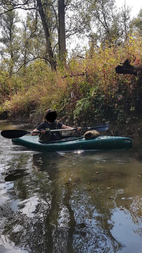 Kiwi Lobo kajak kano, Watersport en Boten, Kano's, Gebruikt, Kajak, Eén persoon, Met peddels, Ophalen