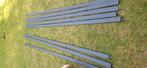 8 aluminium dakstrips dakprofiel bovenprofiel 3m overkapping, Ophalen, Nieuw, Veranda