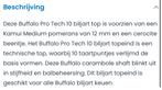 Buffalo Tech 10 biljart topeind 12 mm, Keu of Ballen, Stoffelenbreda, Nieuw, Ophalen of Verzenden