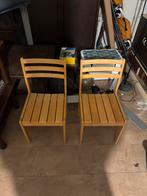 Ikea houten stoelen, Ophalen, Zo goed als nieuw