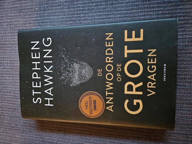 Stephen Hawking - De antwoorden op de grote vragen, Boeken, Overige Boeken, Zo goed als nieuw, Ophalen of Verzenden