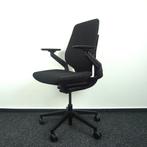 Steelcase Gesture bureaustoel | Zwart | Gestoffeerd, Gebruikt, Zwart, Ophalen of Verzenden, Bureaustoel