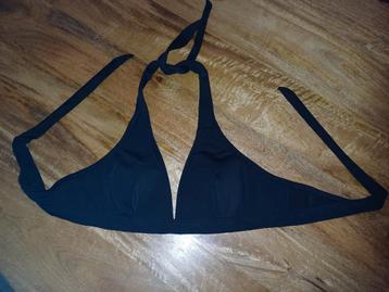 Zwarte triangel bikinitop maat M Hema beschikbaar voor biedingen