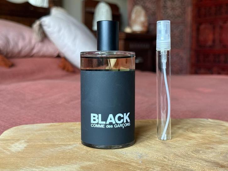 Comme des Garçons - Black sample/decant, Sieraden, Tassen en Uiterlijk, Uiterlijk | Parfum, Zo goed als nieuw, Ophalen of Verzenden
