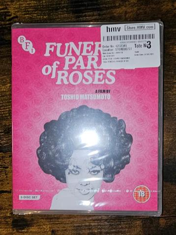 FUNERAL PARADE OF ROSES - Limited Edition Blu-ray + DVD beschikbaar voor biedingen