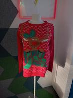 Mooie kerst trui, rood, maat L, Ophalen, Zo goed als nieuw