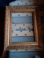 Gouden sierlijst fotolijst, Antiek en Kunst, Ophalen, Rechthoekig, 50 tot 100 cm