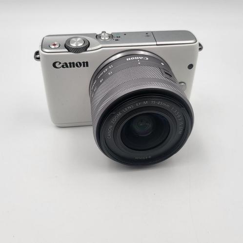 Canon EOS M10 Digital Camera + EF-M 15-45mm IS STM | Nette S, Audio, Tv en Foto, Fotocamera's Digitaal, Zo goed als nieuw