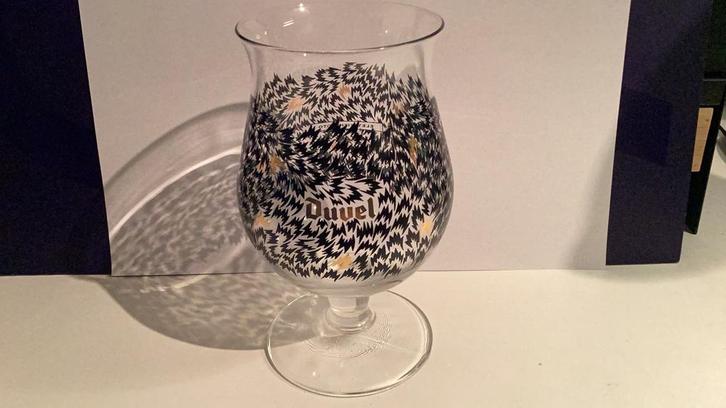 Duvelglas 2010 Eley Kishimoto, Verzamelen, Biermerken, Zo goed als nieuw, Glas of Glazen, Duvel, Ophalen of Verzenden