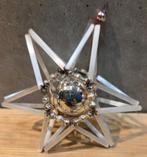 Oude antieke glazen kerstbal, gablonzer ster, Antiek en Kunst, Antiek | Glas en Kristal, Ophalen of Verzenden