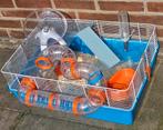Hamster kooi. Compleet. Weinig gebruikt. Schoon en ontsmet, Dieren en Toebehoren, Minder dan 60 cm, Kooi, Minder dan 75 cm, Ophalen of Verzenden