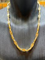 14KT Goud - 40.6 Gram - Ketting - Mercedes - Herenketting, Ophalen, Zo goed als nieuw, Goud