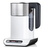 Bosch Styline Waterkoker TWK8611P 1.5L - Temperatuurregeling, 1 tot 2 liter, Ophalen of Verzenden, Zo goed als nieuw, Rvs
