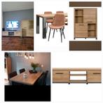 Mooie set meubels eettafel-tv meubel- en kast, Huis en Inrichting, Complete inboedels, Ophalen of Verzenden