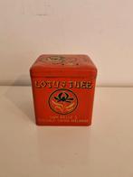 Vintage Lotus Thee Blik Van Nelle's, Ophalen of Verzenden