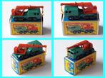 (3) Matchbox Lesney rare nr 30C 8-Wheel Crane Truck + Orig E, Ophalen of Verzenden, Gebruikt, Bus of Vrachtwagen