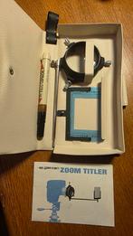 Vintage Zoom Titler voor 8mm Filmcamera, Verzamelen, Ophalen of Verzenden