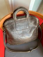 Philomijn grote bruin leren hand en schoudertas., Sieraden, Tassen en Uiterlijk, Ophalen of Verzenden, Zo goed als nieuw, Bruin