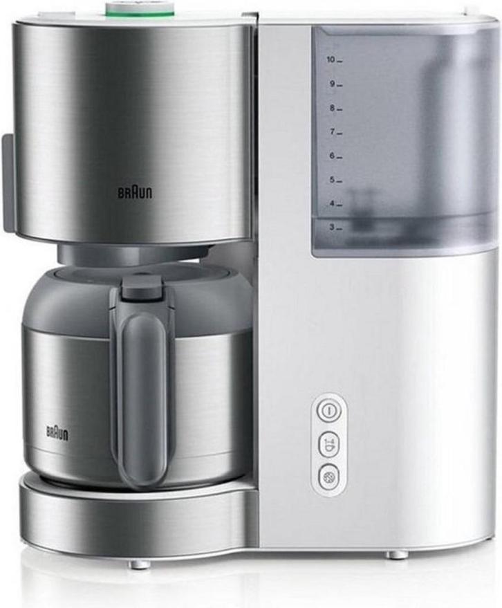 Braun ID Collection KF 5105 WH - Filter-koffiezetapparaat -, Witgoed en Apparatuur, Koffiezetapparaten, Refurbished, Gemalen koffie