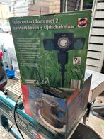 Tuincontact doos met tijdklok, Ophalen, Nieuw