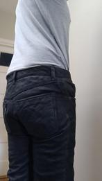Nubuk leren broek, Enjoy, Maat 48/50 (M), Zwart, Ophalen of Verzenden