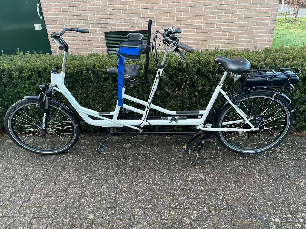 Elektrische ouder-kind tandem, Ophalen, Minder dan 10 versnellingen, Gebruikt, Vering