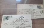 Italië 2 brieven 2 Bajocchi 1867, Ophalen of Verzenden