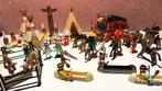 Vintage Playmobil Indianen Cowboys 3245 / 3275 / 3406 / 3483, Kinderen en Baby's, Complete set, Ophalen of Verzenden, Zo goed als nieuw