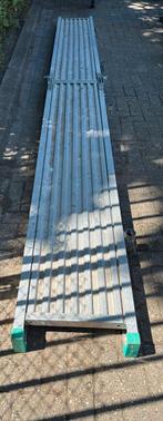 Deelbare loopbrug aluminium loopbrug 2.6 tot 5.2 mtr Layher, Doe-het-zelf en Verbouw, Ophalen, Zo goed als nieuw, Overige typen