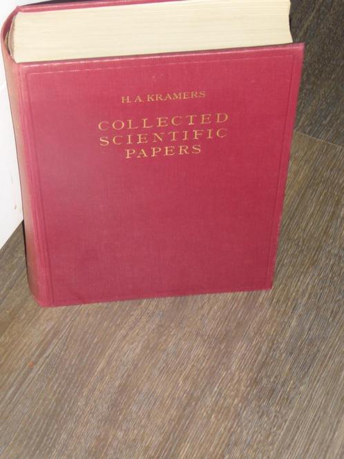 H.A. KRAMERS - COLLECTED SCIENTIFIC PAPERS, Boeken, Taal | Engels, Zo goed als nieuw, Non-fictie, Verzenden