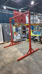 Hijsportaal Portaalkraan Hefbrug met twee takels, 2 ton max., Ophalen, Gebruikt, Industriepark 2a 9351PA Leek, H.O.Albert Ale Slotema