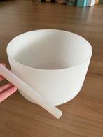 Kristallen Klankschaal met Tas - Nieuwstaat, Ophalen, Zo goed als nieuw