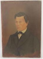 antiek portret heer 1870 laat Biedermeier schilderij, Antiek en Kunst, Kunst | Schilderijen | Klassiek, Ophalen