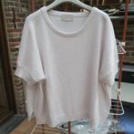 Pulleke wit pailletjes Hemisphere mt 42-44, Kleding | Dames, Hemisphere, Wit, Maat 42/44 (L), Ophalen of Verzenden