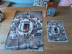 M.C. Escher puzzel en poster “Balkon” 1000 stukjes, Ophalen of Verzenden, Zo goed als nieuw, Foto of Poster, Minder dan 50 cm