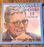 Schostakowitsch- Moskauer Phil., Kyrill Kondraschin-Sym.1-4, Ophalen of Verzenden, Classicisme, Zo goed als nieuw, Overige formaten