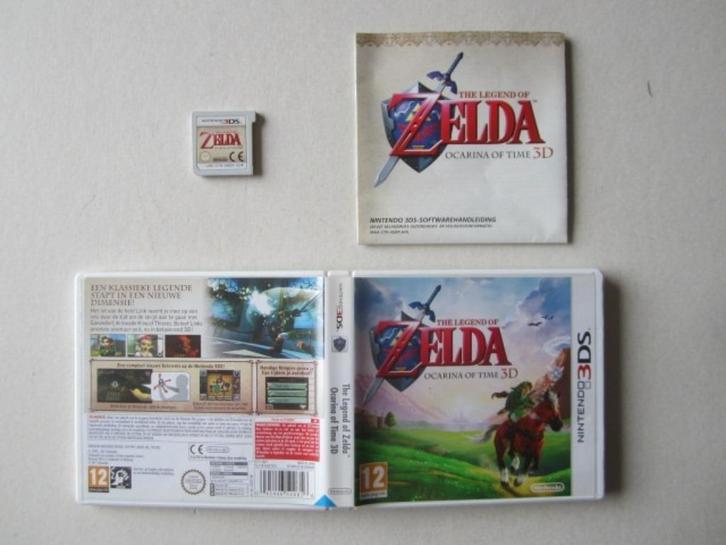 Legend of Zelda Ocarina of Time Nintendo 3DS 3-ds, Spelcomputers en Games, Games | Nintendo 2DS en 3DS, Zo goed als nieuw, Role Playing Game (Rpg)