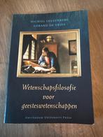 Wetenschapsfilosofie voor geesteswetenschappen, Verzenden, Zo goed als nieuw, M. Leezenberg; G. de Vries