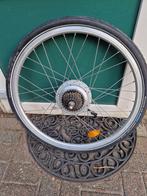 Achterwiel met motor  voor sprarta of batavus, Fietsen en Brommers, Fietsonderdelen, Ophalen, Gebruikt, Band, Algemeen