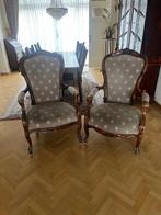 Brocante vintage Louis XV fauteuils, Antiek en Kunst, Ophalen