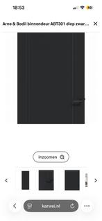 Arne & Bodil binnendeur ABT301 diepzwart, Ophalen, Nieuw, Binnendeur, 215 cm of meer