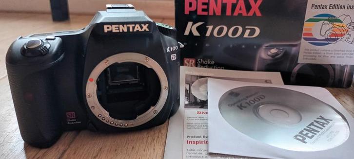 Pentax K100D Spiegelreflexcamera - Defect!, Audio, Tv en Foto, Fotocamera's Analoog, Zo goed als nieuw, Spiegelreflex, Pentax
