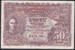 Malaya 50 Cents 1941 King George, Ophalen of Verzenden, Zuidoost-Azië, Los biljet